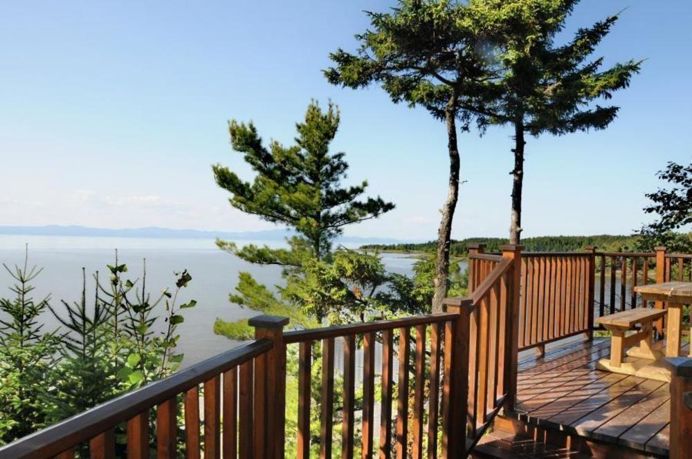 Camping & Chalets De La Demi-Lieue Hotel Saint-Jean-Port-Joli Buitenkant foto